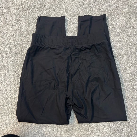 Marine Layer Pants Womens Small Black Weekend Sport Pull On Tapered Nylon Blend - Picture 7 of 9